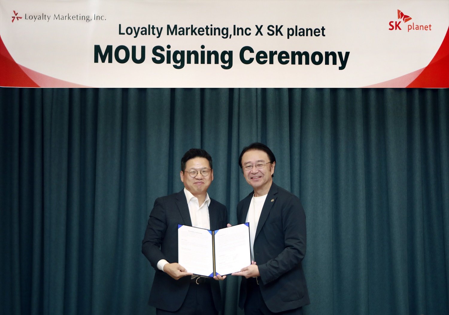 SK플래닛과로열티마케팅MOU이미지(Loyalty Marketing, Inc X SK Planet - MOU Signing Ceremony)